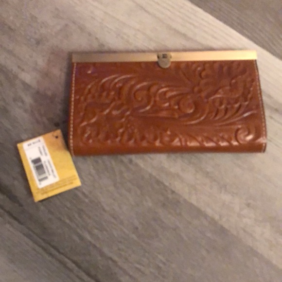 Patricia Nash Tooled Leather Cauchy Wallet Color Florence NWT & Card - Picture 12 of 12